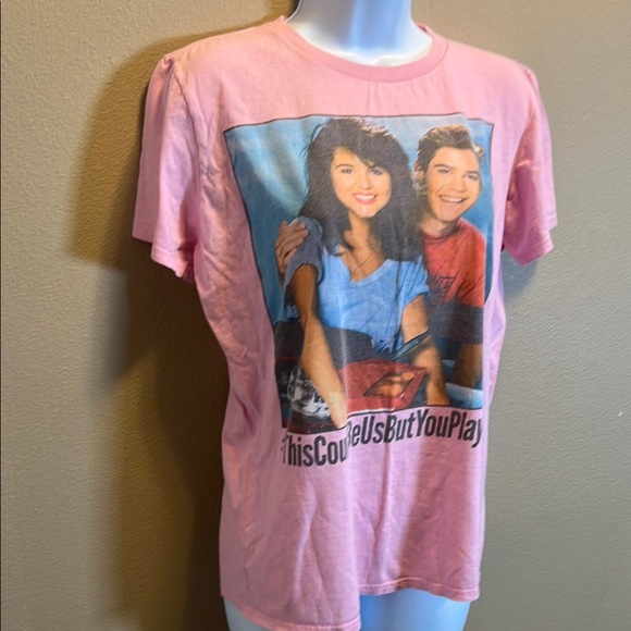 Saved by the Bell NBC Pink Woman’s Cotton Crew Neck Tee Size Medium - Picture 2 of 5